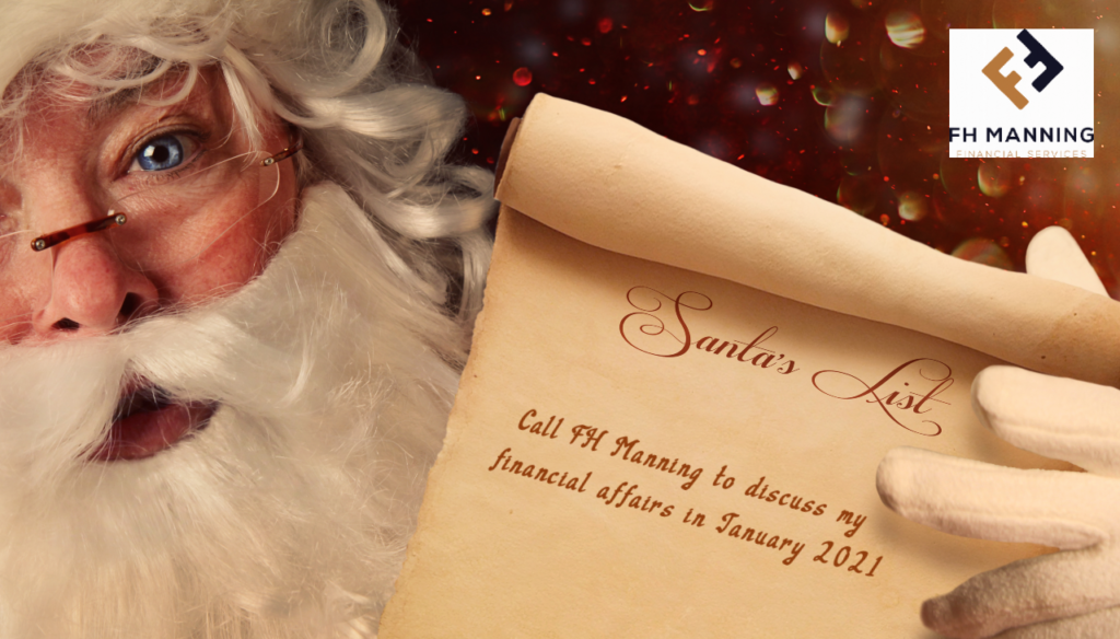 FH Manning Father Christmas Picture