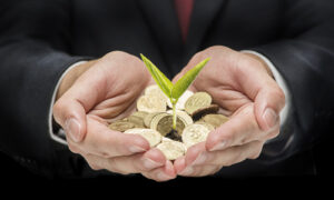 FH Manning_news and insights_hands with shoots through coins image